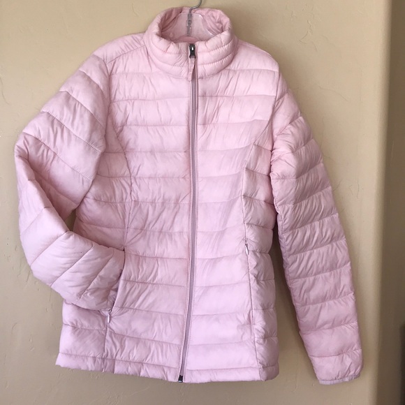 Packable Down jacket water resistant in pink - Picture 2 of 9